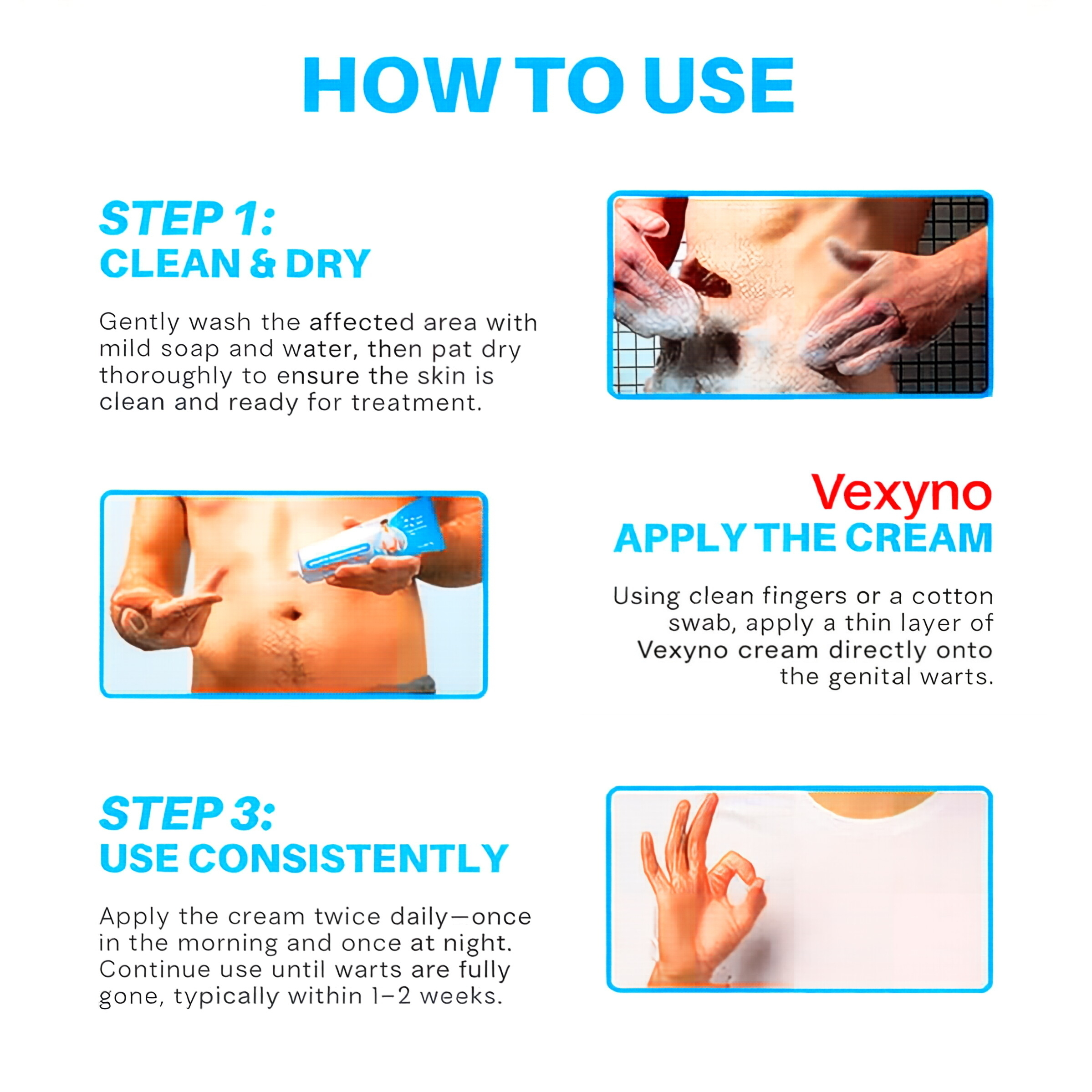 Vexyno Step-by-Step Usage Guide
